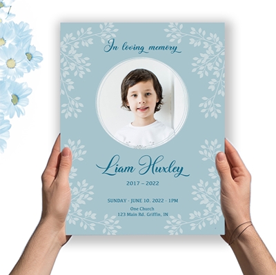 Show details for Leaves Silhouette Premium Program (8.5x11)