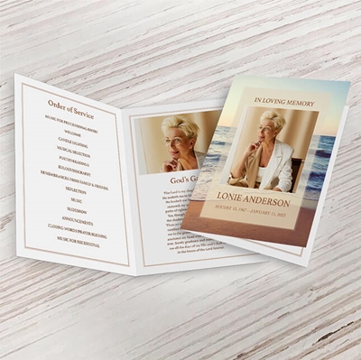 Show details for Sunset Scenery Premium Program (8.5x11)