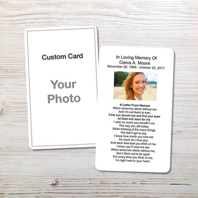 Show details for Custom Memorial Package