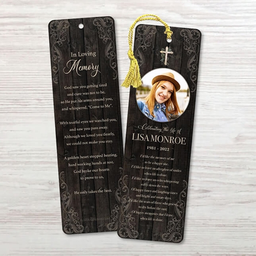 Show details for Rustic Light Brown Bookmark