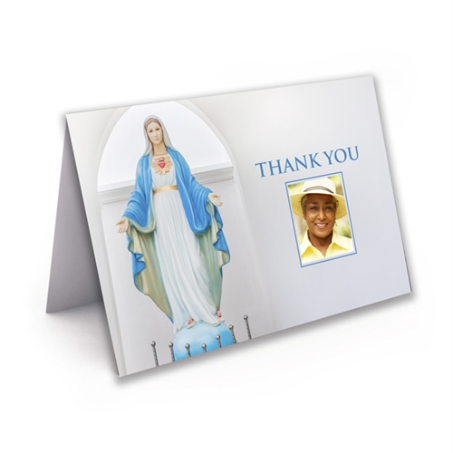 Show details for Blessed Virgin Mary Thank You Card