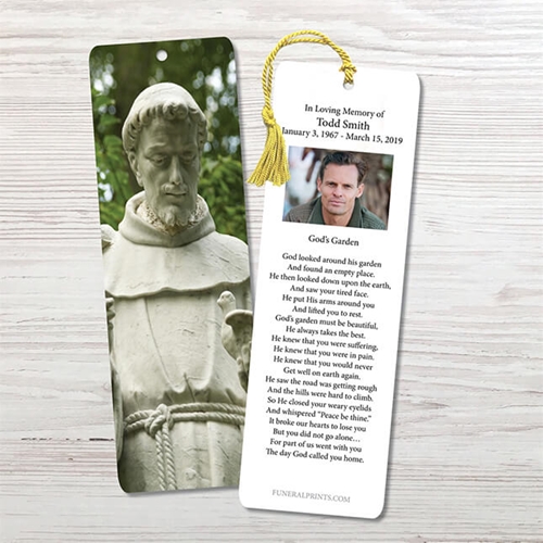 Picture of Saint Francis of Assisi Bookmark