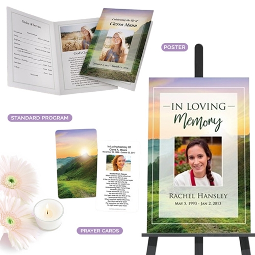 Show details for Mountain Rainbow Memorial Package Show details for Mountain Rainbow Memorial Package