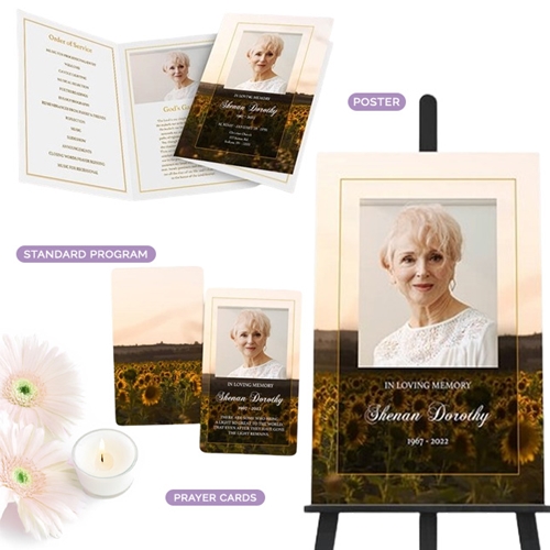 Show details for Sunflower Memorial Package Show details for Sunflower Memorial Package