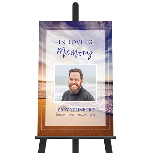 Picture of Oceanfront Funeral Poster
