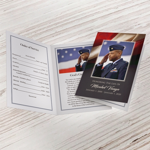 Picture of American Flag Program (8.5x11) 