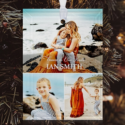 Show details for Gallery 3 Rectangle Ornament