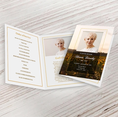 Show details for Sunflower Premium Program (8.5x11)