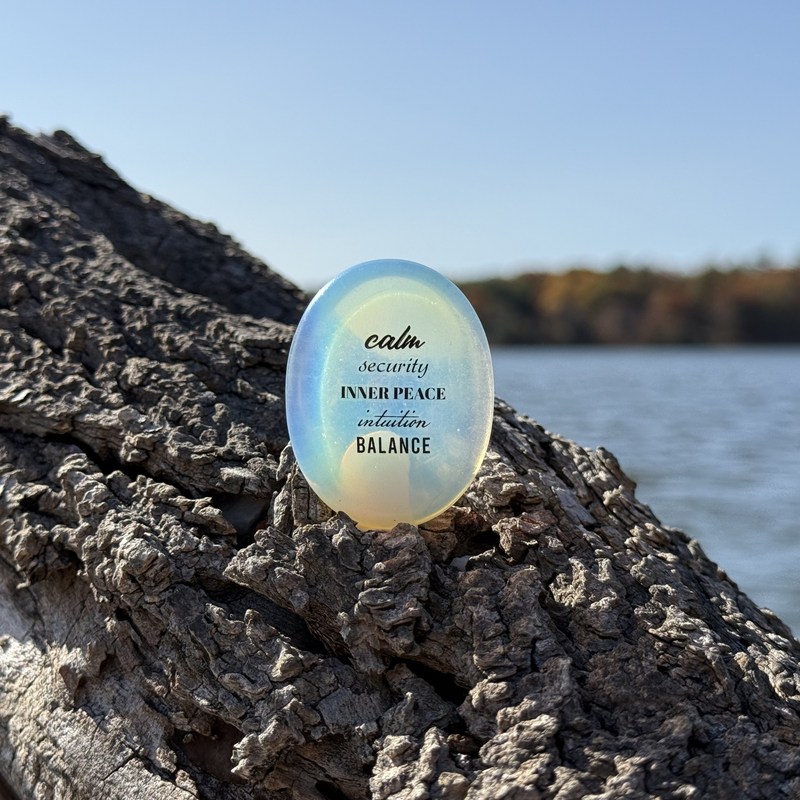 Show details for Calm Opal Worry Stone