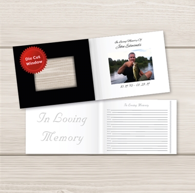 Show details for Silver Sign In Guest Book