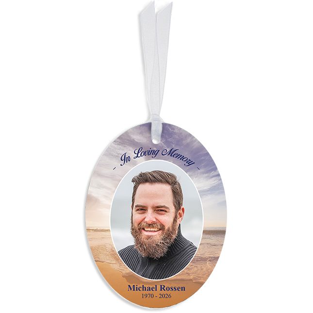 Show details for Oceanfront Oval Ornaments