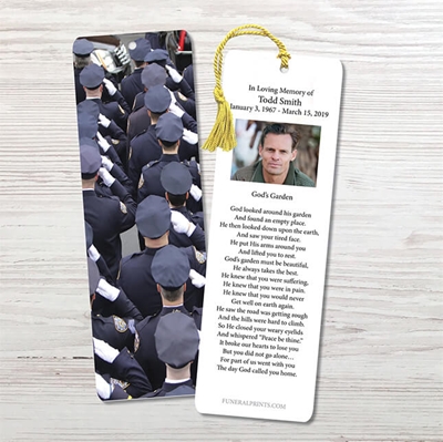 Show details for Police Salute Bookmark