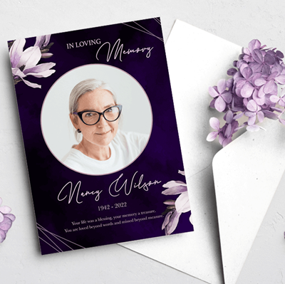 Show details for Purple Lilies Announcement