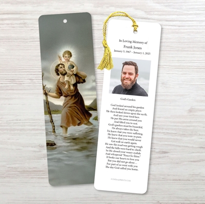 Show details for St. Christopher Bookmark