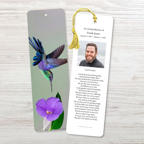 Show details for Hummingbird Bookmark