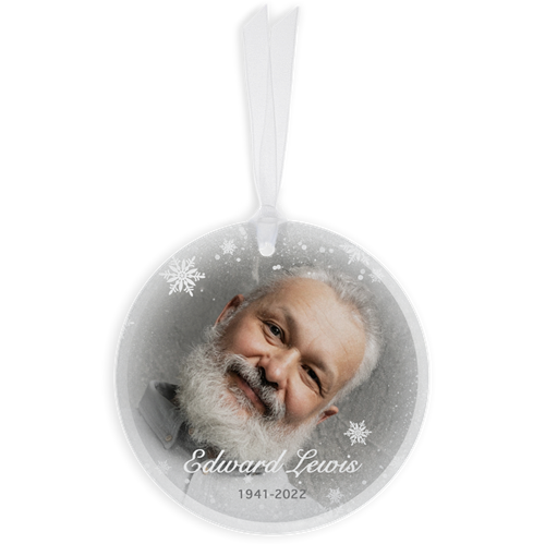 Picture of Snowflakes Circle Ornament