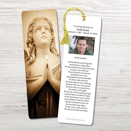 Show details for Sepia Angel Bookmark