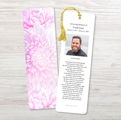 Show details for Soft Floral Bookmark