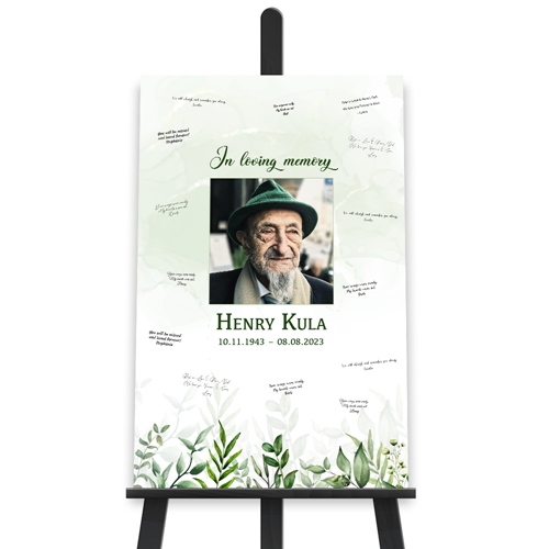 Picture of Green Write On Poster
