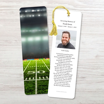 Show details for Football Field Bookmark