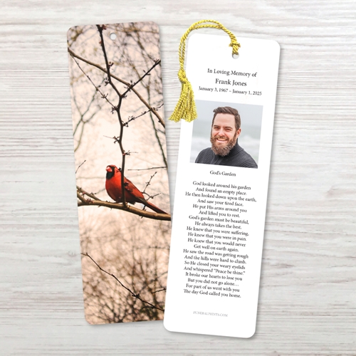 Show details for Cardinal Bookmark