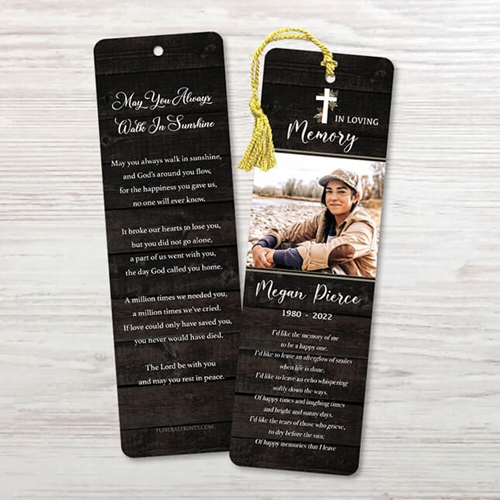 Show details for Rustic Religious Bookmark