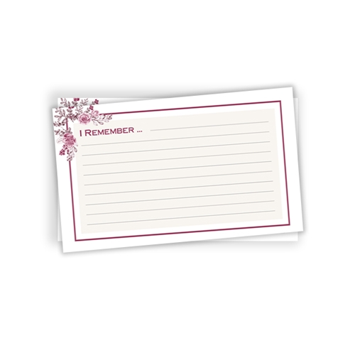 Show details for Pink Floral Remember Card Show details for Pink Floral Remember Card