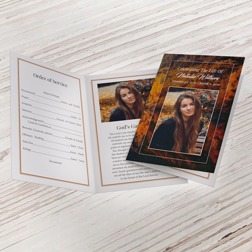 Show details for Still Waters Funeral Program (MegaEdit)