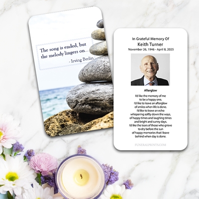 Show details for Melody Premium Prayer Card