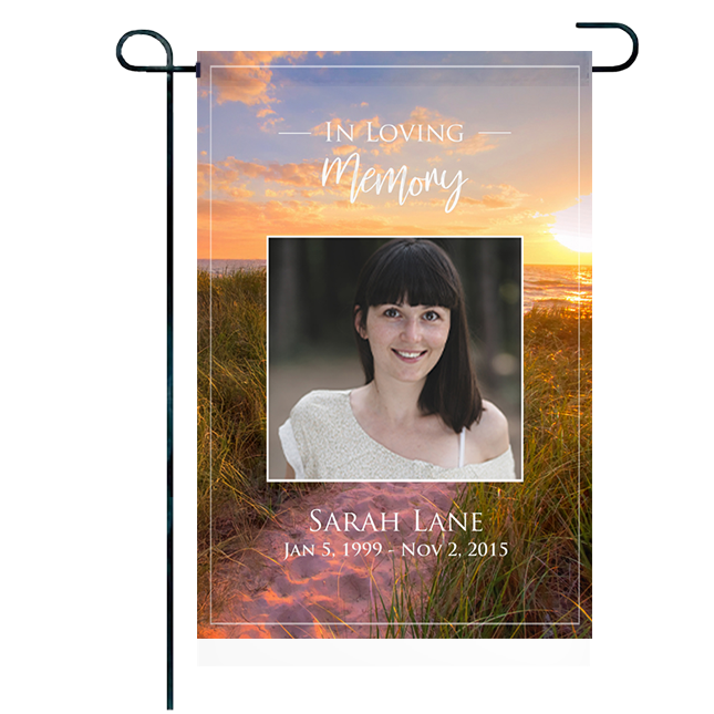 Show details for Pathway Home Garden Flag