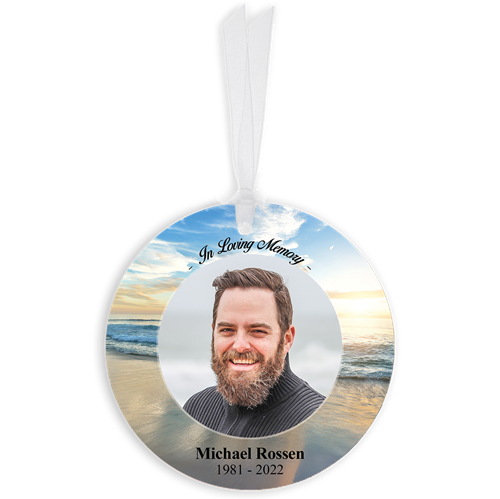 Show details for Beach Circle Ornaments
