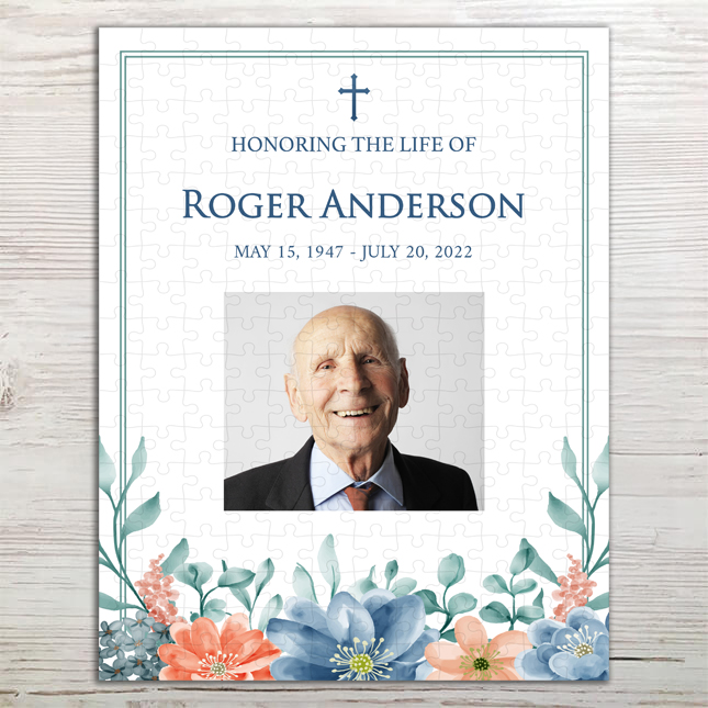 Show details for Multi Floral Religious Puzzle