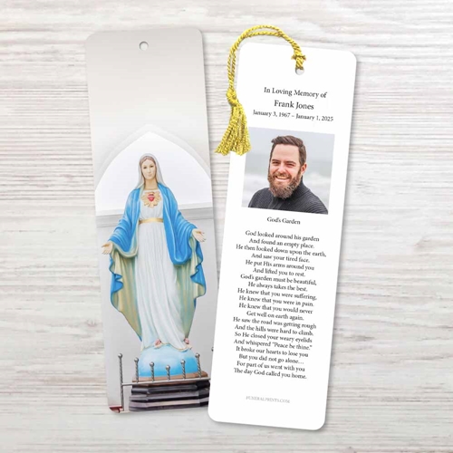 Show details for Blessed Virgin Mary Bookmark