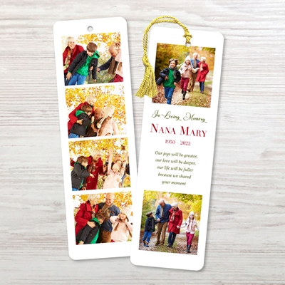 Show details for 6 Photo Collage Border Bookmark