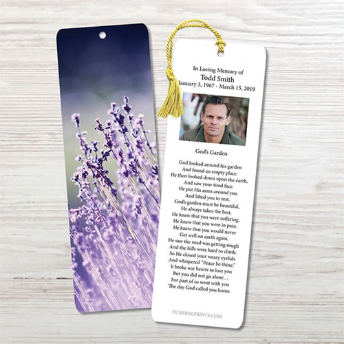 Show details for Lavender Lights Bookmark