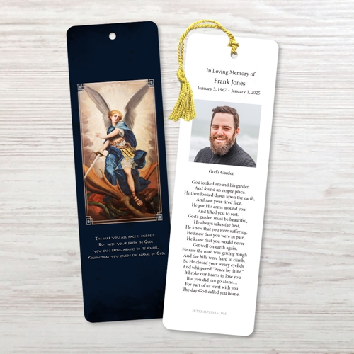 Show details for St. Michael Bookmark