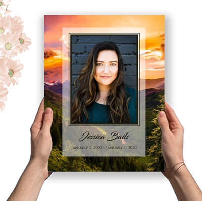 Show details for Hillside Sunset Premium Program (8.5x11)