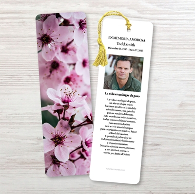 Show details for Beautiful Bloom Spanish Bookmark