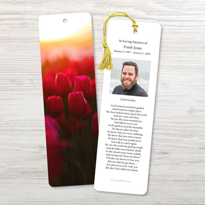 Show details for Red Tulip Bookmark