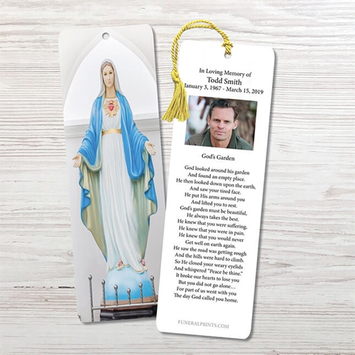 Show details for Blessed Virgin Mary Bookmark