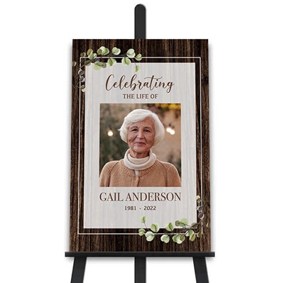 Show details for Rustic Brown Memorial Package