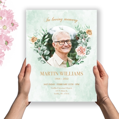 Show details for Multi Floral Premium Program (8.5x11)