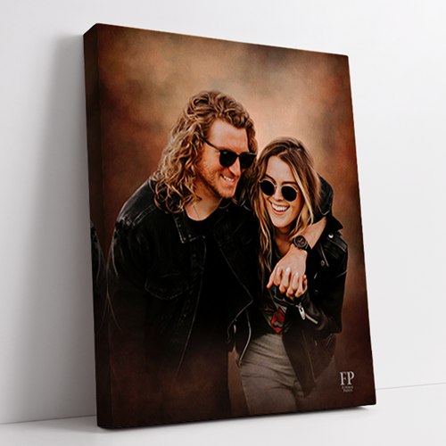 Show details for Wrapped Canvas Memorial Portrait - Earth Studio Background Show details for Wrapped Canvas Memorial Portrait - Earth Studio Background