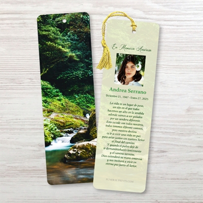 Show details for Nature Spanish Bookmark