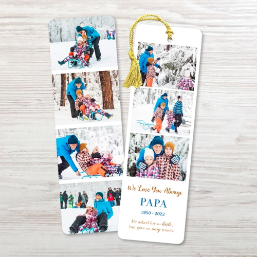 Picture of 7 Photo Collage Border Bookmark