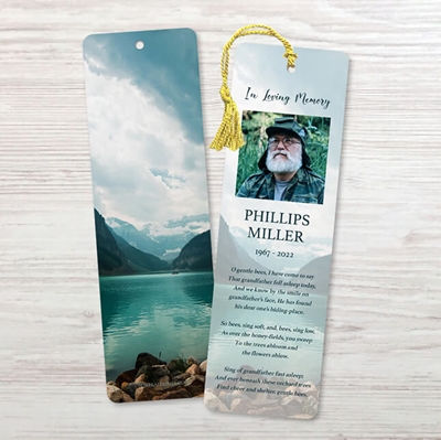 Show details for Mountain Sea Bookmark