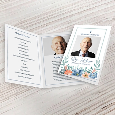 Show details for Multi Floral Religious Program 