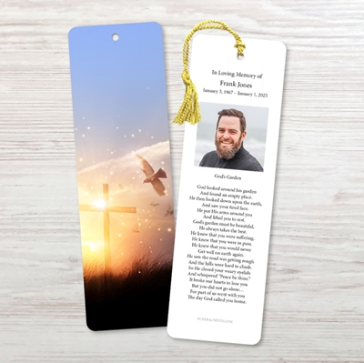 Show details for Cross & Dove Bookmark