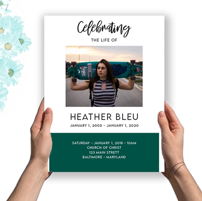 Show details for Contemporary Green Premium Program (8.5x11)