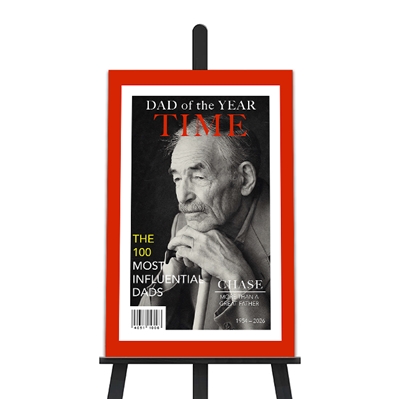 Show details for Dad of the Year Time Magazine Poster